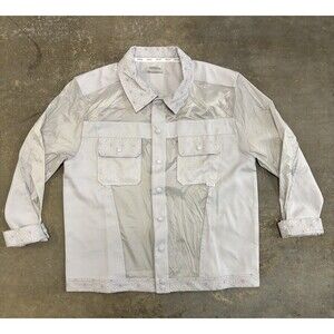 Disney Epcot Spaceship Earth Reflective Jacket Size Large NWOT